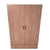 Metal Wardrobe Cabinet - 39 x 20 x 66