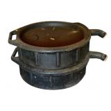 2 Plastic Oil Drain Pans - 18 x 6
