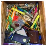 Drawer Lot of Assorted Highlighters & More