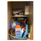 Cabinet Lot of Assorted Items