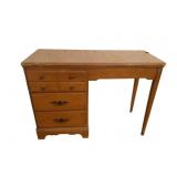 Wood Desk - 44 x 18 x 34