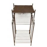 Vintage Metal Stand - 12 x 12 x 24