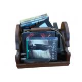 Wood Carrier w/ Contents - 14 x 14 x 12