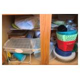 Cabinet Lot of Assorted Items