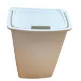 Plastic Trash Can - 16 x 12 x 22