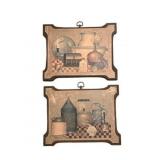 2 Wall Art - 10 x 12