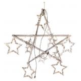 Lighted Wood Star - 30 x 34