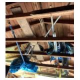 Assorted Items in Rafters