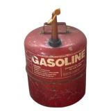 Metal Gas Can - 5 1/4 Gallons