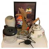 Lot of Assorted Items - Decor, Coffee Pot & More