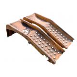 2 Metal Car Ramps - 32 x 11 x 11