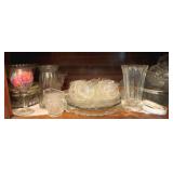 Lot of Assorted Glass Items