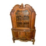 Antique China Cabinet - 44 x 22 x 73