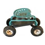 Rolling Garden Scooter - 33 x 17 x 19