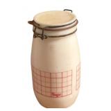 Vintage Wheaton Milk Glass Canister from the 60