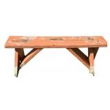 Wood Bench - 12 x 48 x 19