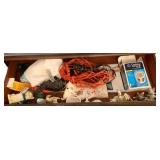 Drawer Lot of Assorted Items - Drop Cords & More