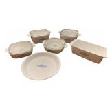 Lot of Corning Dishware 6 Pcs w/ Lids
