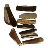 Group Lot of Assorted Knives - 4" Long