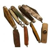 Group Lot of Vintage Knives - 4.5" Long