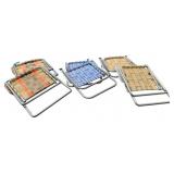 Lot of 6 Vintage Folding Chairs