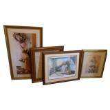 Lot of Assorted Framed Pictures