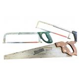 Lot of 3 Saws - 28 inch