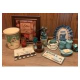 Group Lot of Bathroom Decor
