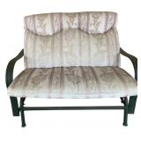 Metal Glider w/ Cushions - 28 x 48 x 28