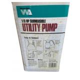 Water Ace 1/6 HP Submersible Utility Pump