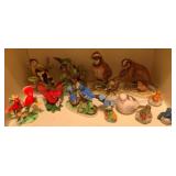 Shelf Lot of Assorted Bird Decor Items