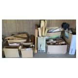 8 Boxes of Assorted Wood