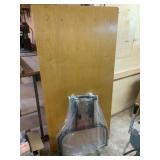 Wood Table w/ Foldable Metal Legs  - 64 x 31.5