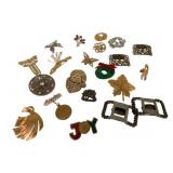 Group Lot of Brooches