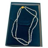 Freshwater Pearls and Sterling Silver Necklace