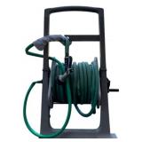 Rolling Hose Reel w/ Hose & Sprayer by Suncast