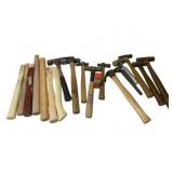 Group Lot of Assorted Hammers - 15" Long