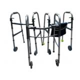 3 Walkers w/ Wheels