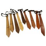 9 Wooden Ties - 17 Inches