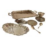 Assorted Silver Plated Items