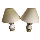 Pair of Lamps - 26 Inches