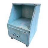 1 Drawer Painted Stand - 25 x 17 x 17