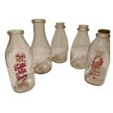 Glass Milk Jars