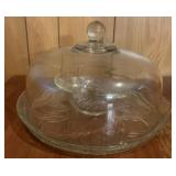 Cake Dome w/ Serving Dish - 8 x 12