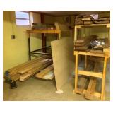 Group Lot of Assorted Pieces of Wood