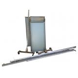 Lot of Shelf and Rollong Clothes Rack - As Is