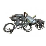 4 Electric Impact Guns - 14" Long