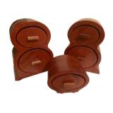 Wooden Unique Jewelry Boxes - 9 x 7 x 4