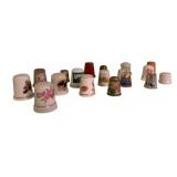 Group Lot of Assorted Thimbles
