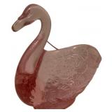 Fenton Glass Swan - 4.5 x 3.5 x 4.5